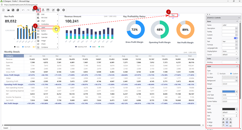 ステップ 5 - Add Year Label
