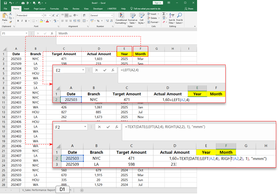 ステップ 3 - Date Derived Column