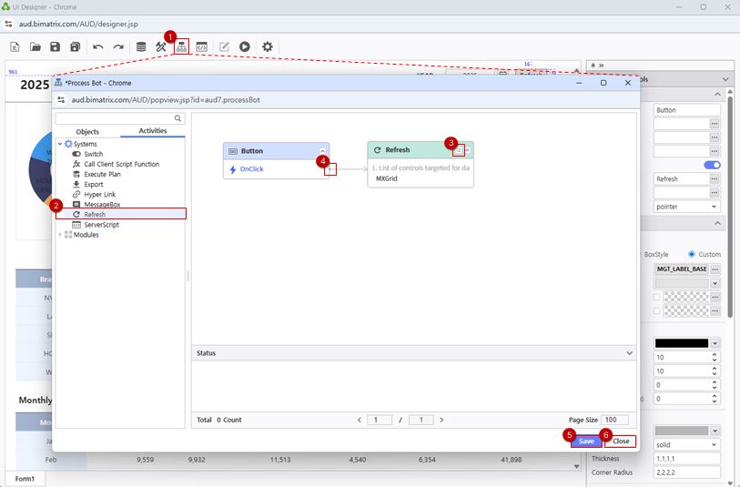 ステップ 5 - Refresh Module Connection