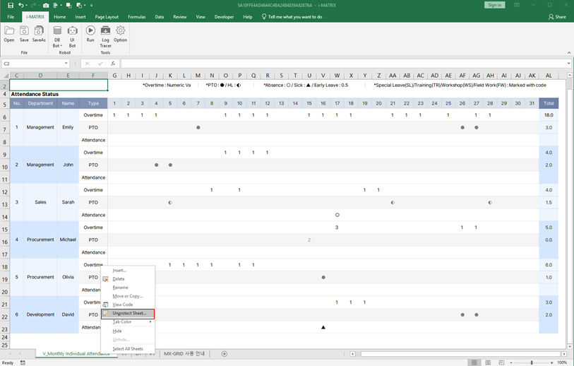 V1シートの関数