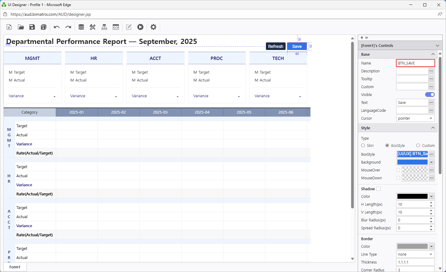 保存・更新ボタンの命名